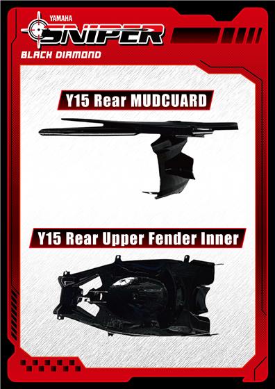 Y15ZR rear inner cover